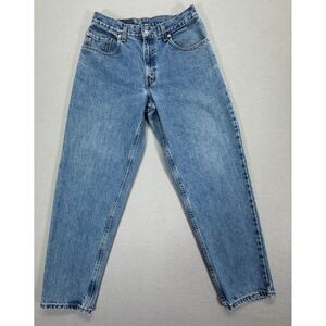 Levis 560 Loose Fit Tapered Leg Jeans Mens 31x30 Blue Medium Wash Vintage 2002